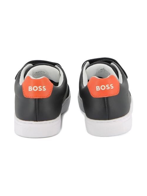 Scarpa bambino BOSS tennis nera BOSS KIDS | J5281809B